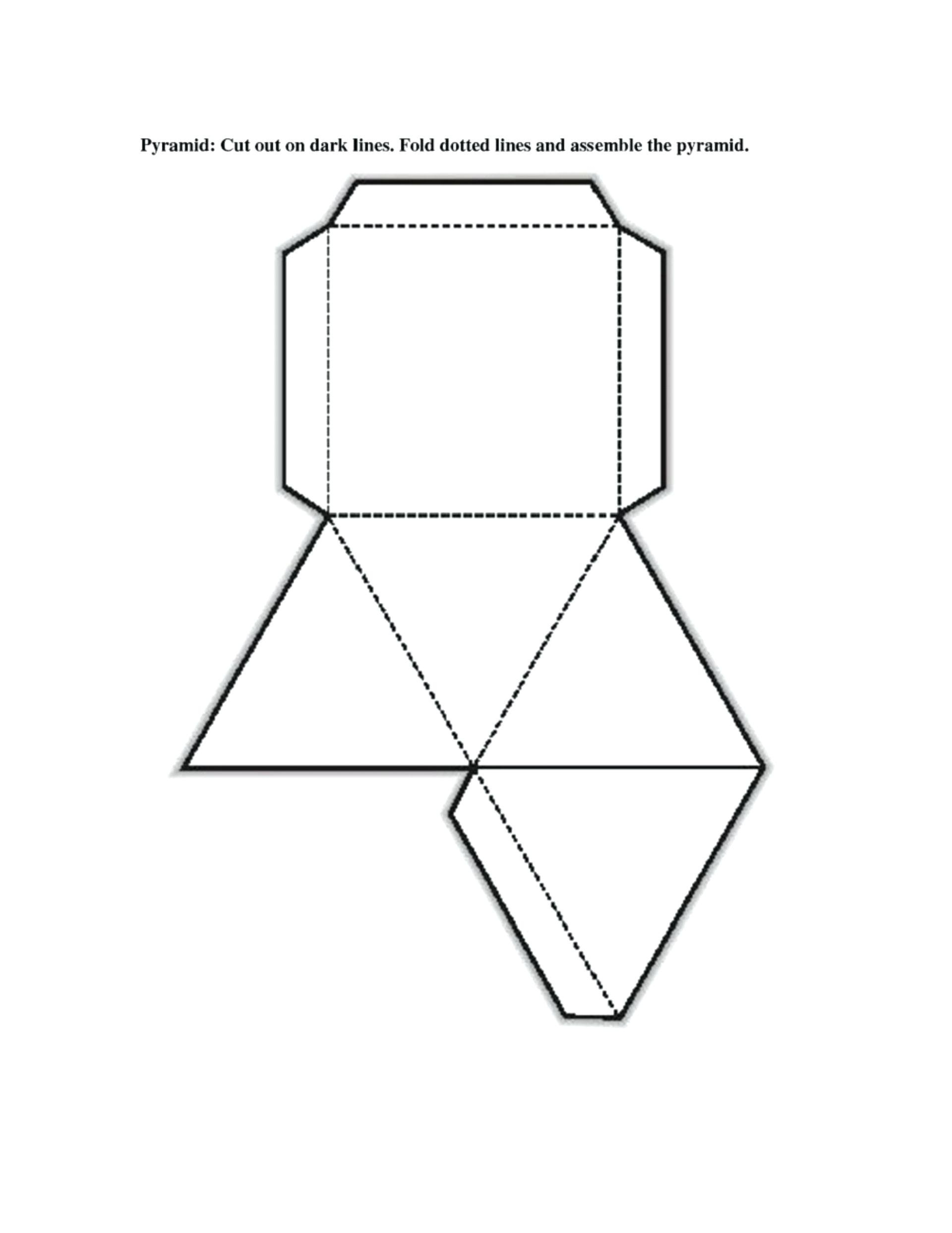 Geometric Net Printables Free Printable Shape Nets Template Intended - Free Shape Templates Printable