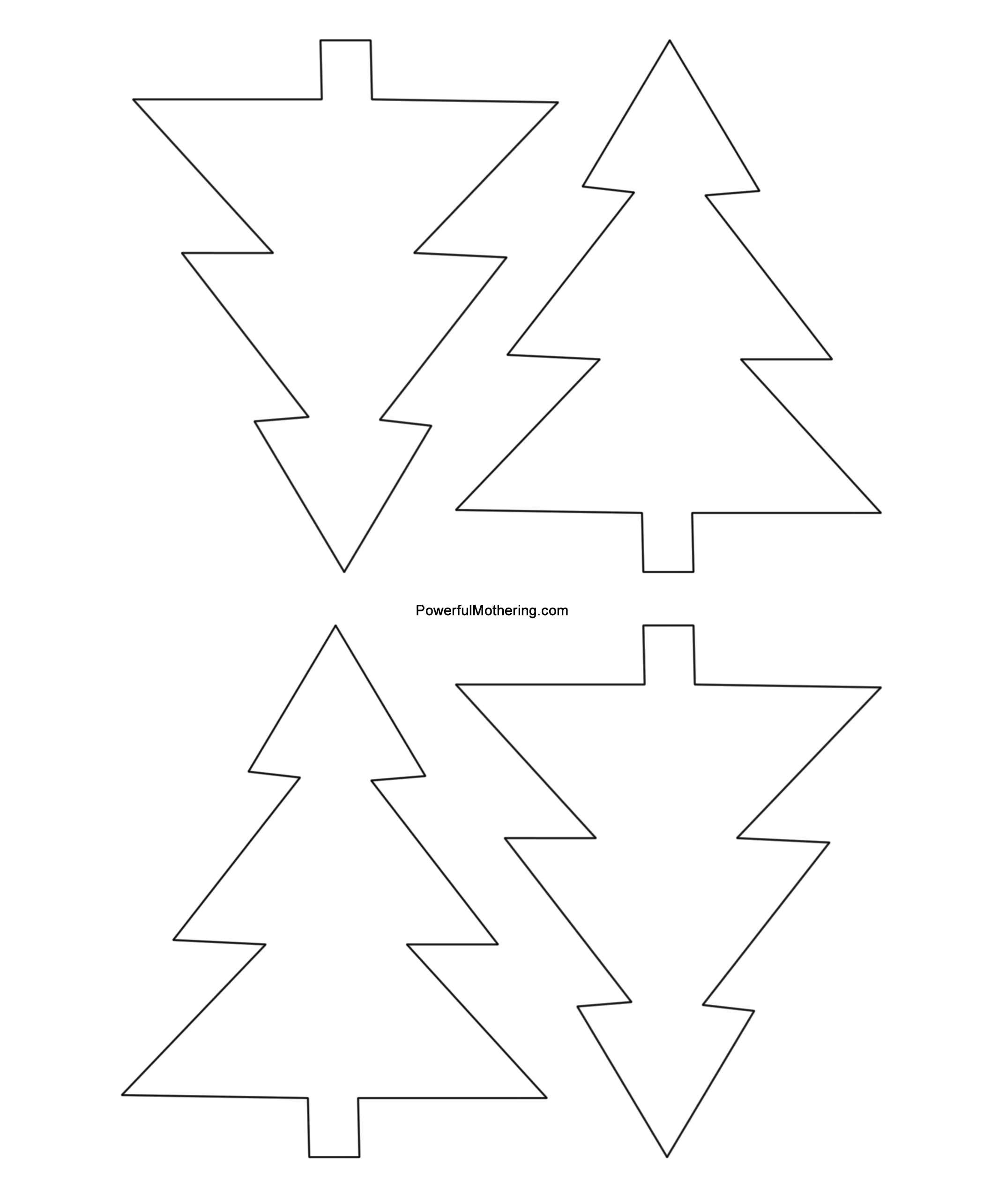 Gingerbread Men, Christmas Tree And Star Printables - Gingerbread Template Free Printable