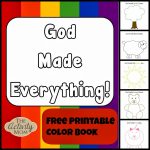 God Made Everything Colors Book (Printable | Kid Blogger Network   Bible Lessons For Toddlers Free Printable
