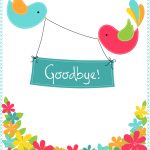 Goodbye From Your Colleagues – Free Good Luck Card | Greetings Island – Free Printable Farewell Card For Coworker
