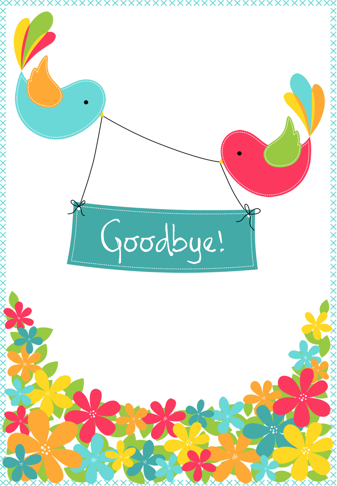 Goodbye From Your Colleagues - Free Good Luck Card | Greetings Island - Free Printable Good Luck Cards