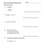 Grade 9 Math Worksheets With Answers Free Sample Printable Pdf   Grade 9 Math Worksheets Printable Free With Answers
