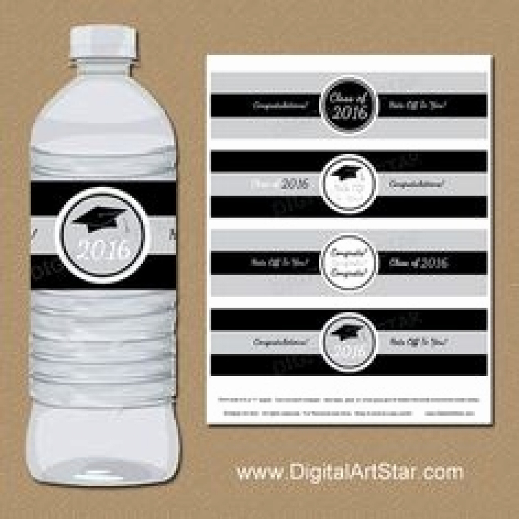 Graduation Water Bottle Labels Luxury Free Printable Graduation - Free Printable Water Bottle Labels Graduation