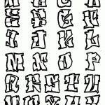 Graffiti 3D Alphabet A Z | Graffiti Letters Stylejoshuaself   Free Printable Graffiti Letters Az