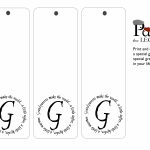Grandparents Day Bookmark Keepsake |   Free Printable Blank Bookmarks