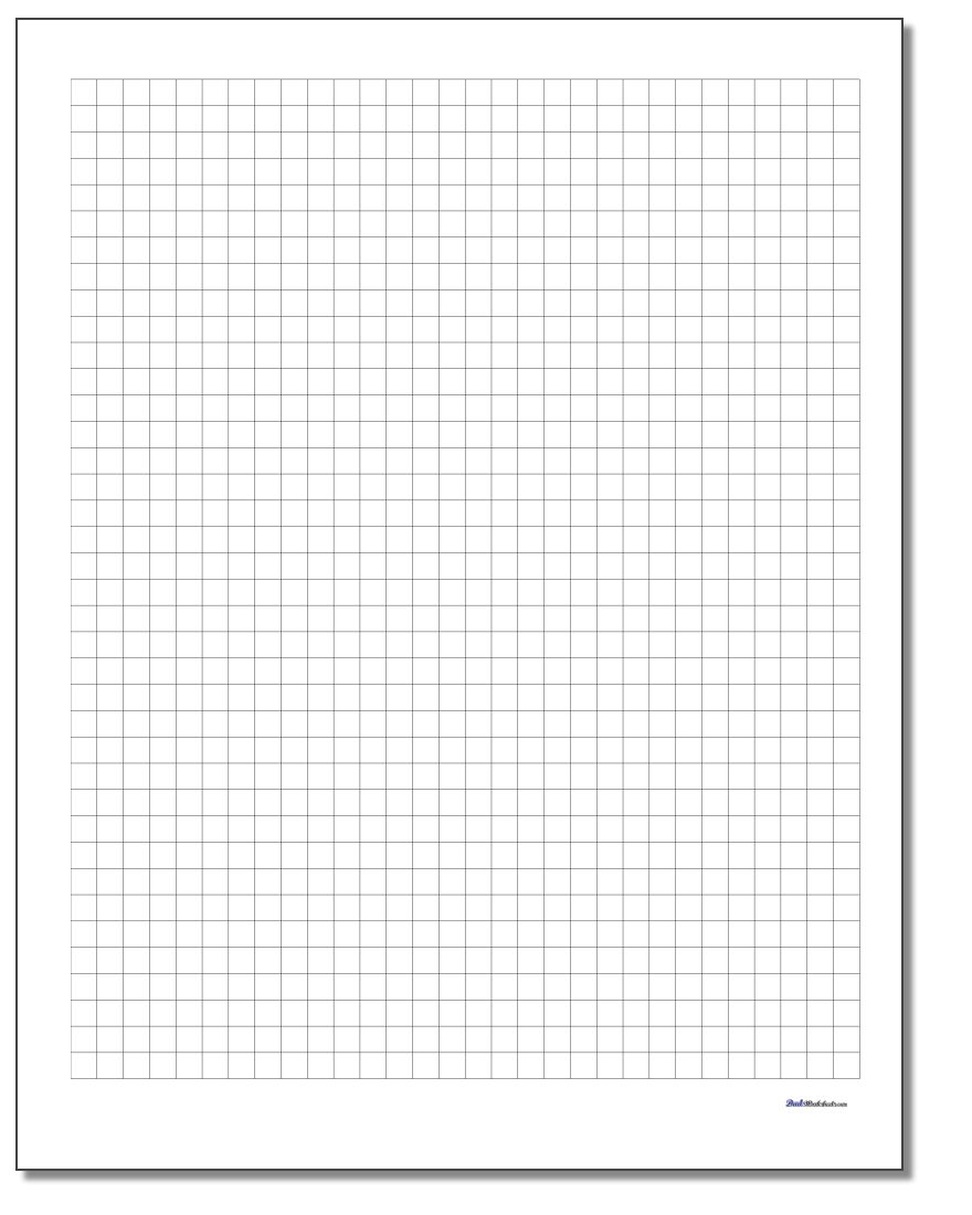 Graph Paper - Free Printable Graph Paper With Numbers