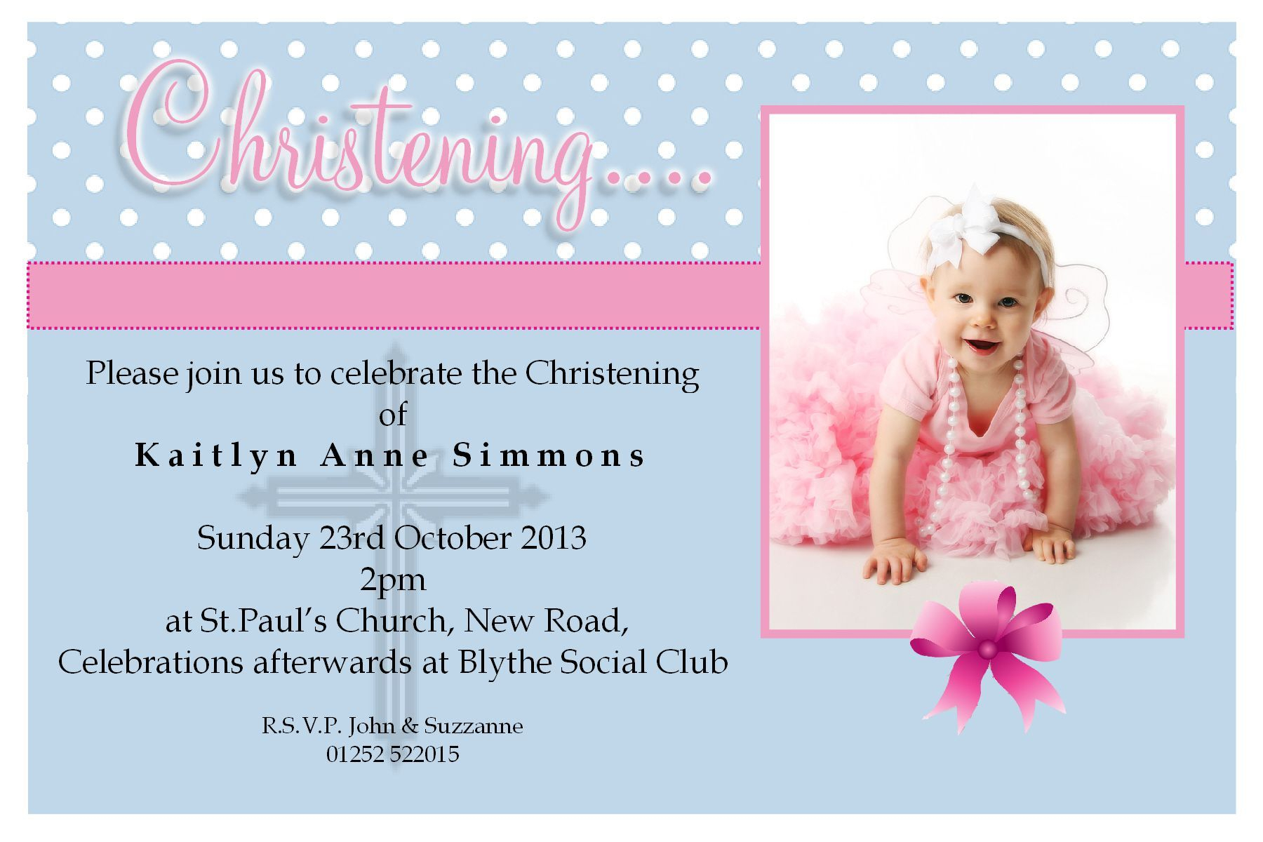 Great Free Baptism Templates For Printable Invitations Photos. Girl - Free Printable Baptism Greeting Cards