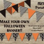 Halloween Banner, Free Halloween Printable, Printable Halloween   Free Printable Halloween Party Decorations