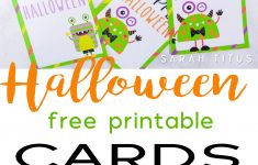 Free Printable Halloween Cards