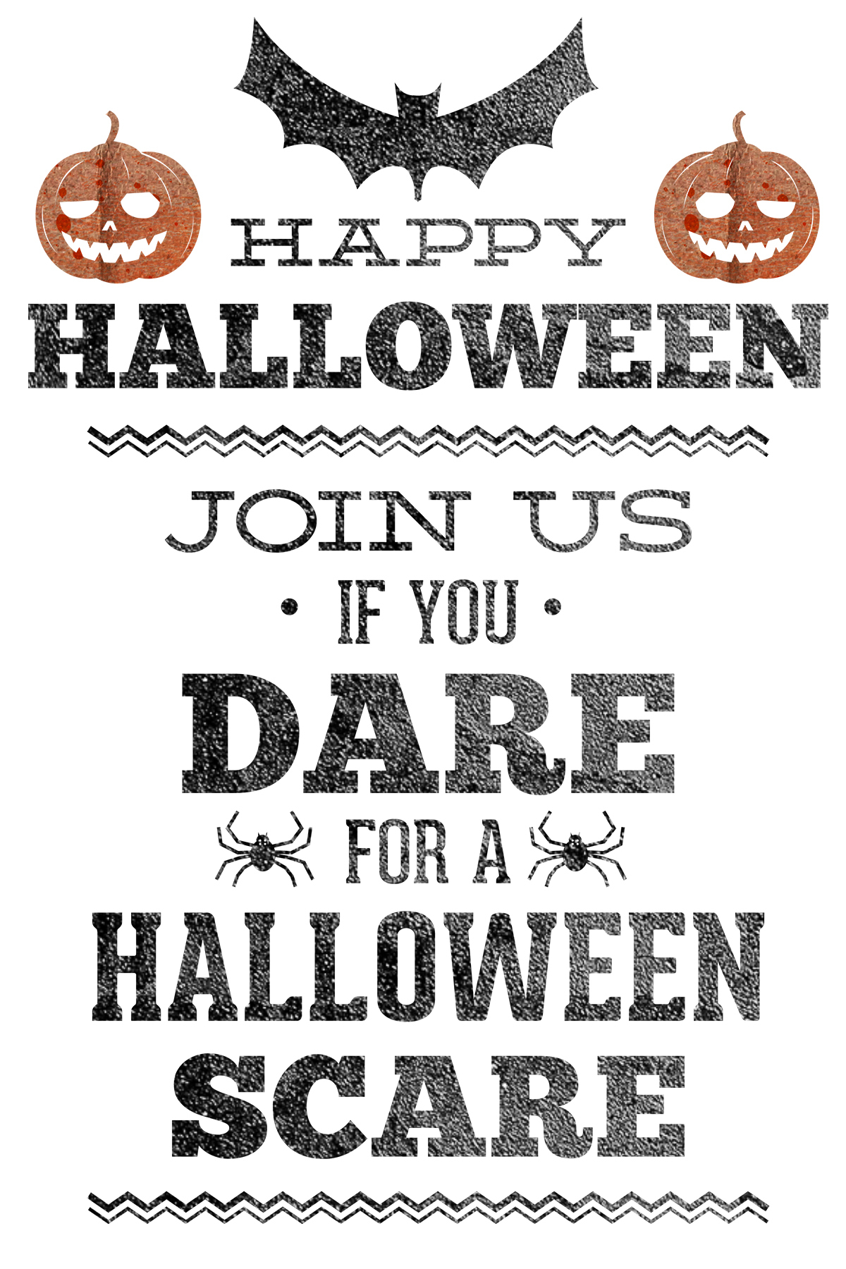 Halloween Party Pack Amazing Free Halloween Party Invitations - Halloween Invitations Free Printable Black And White