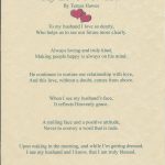 Happy 13Th Wedding Anniversary! | Because Of Christ Inspirational Poetry   Free Printable Love Poems For Him