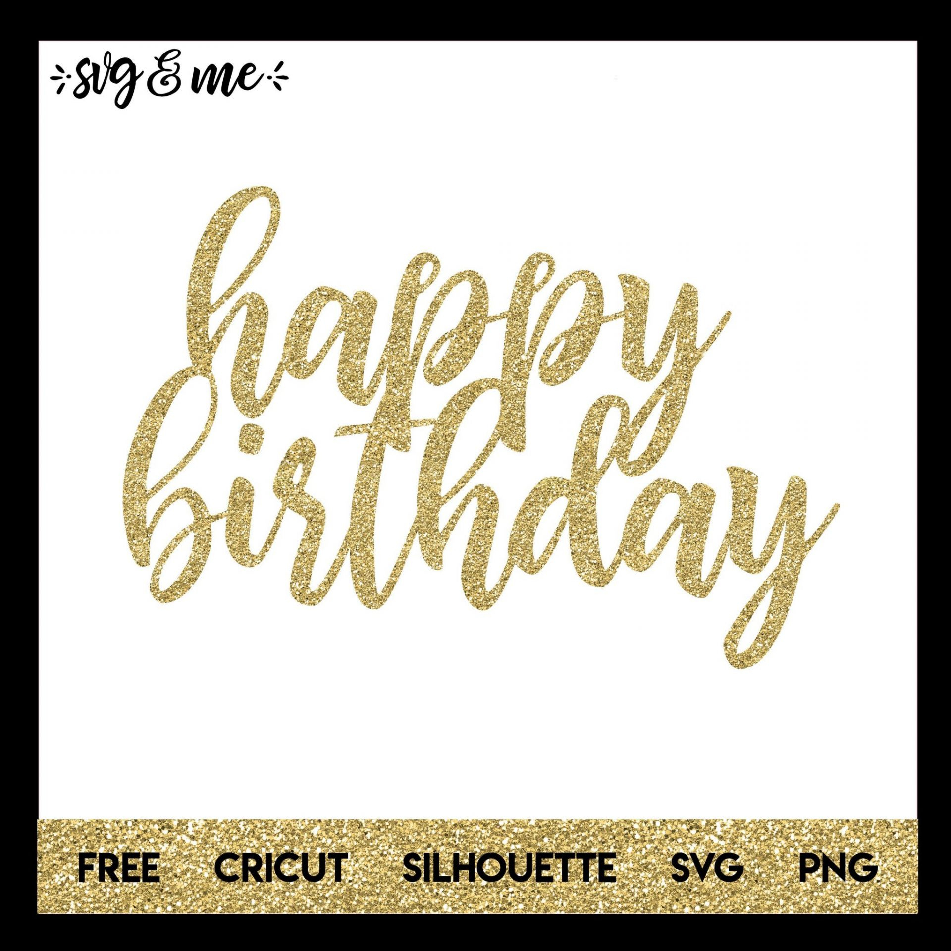 Download Free Printable Happy Birthday Cake Topper | Free Printable