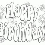 Happy Birthday Coloring Pages 08 | 6240 | Pinterest | Happy Birthday   Free Printable Birthday Cards To Color