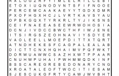 Free Online Printable Word Search