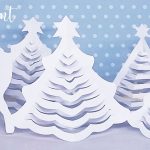 Hattifant   3D Christmas Tree | The Original | 3D Paper Christmas   Free Printable Christmas Ornament Crafts