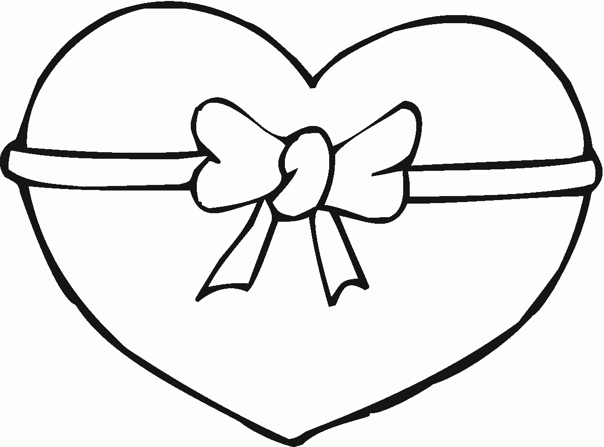Heart Coloring Pages - Free Printable Heart Coloring Pages