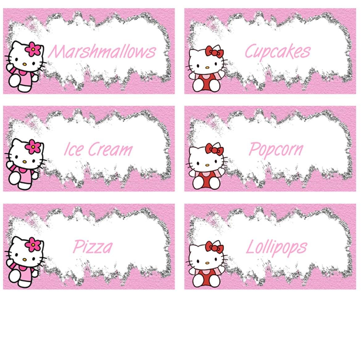 Hello Kitty Labels Printable Free Free Printable