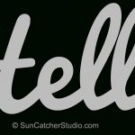 Hello – Pattern, Template, Stencil, Printable Word Art Design   Free Printable Intarsia Patterns