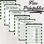 Here Are Some Free Bridal Shower Game Printables. They Are Black   Free Printable Bridal Shower Raffle Tickets
