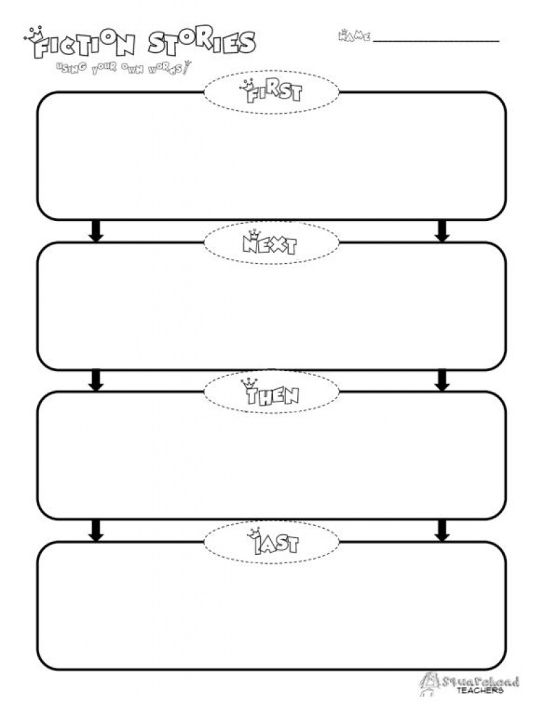 Here&amp;#039;s A Free Graphic Organizer For Your Students To Practice For - Free Printable Sequence Of Events Graphic Organizer