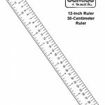 Here's A Free Printable Ruler In Inches And Centimeters That You Can   Free Printable Ruler
