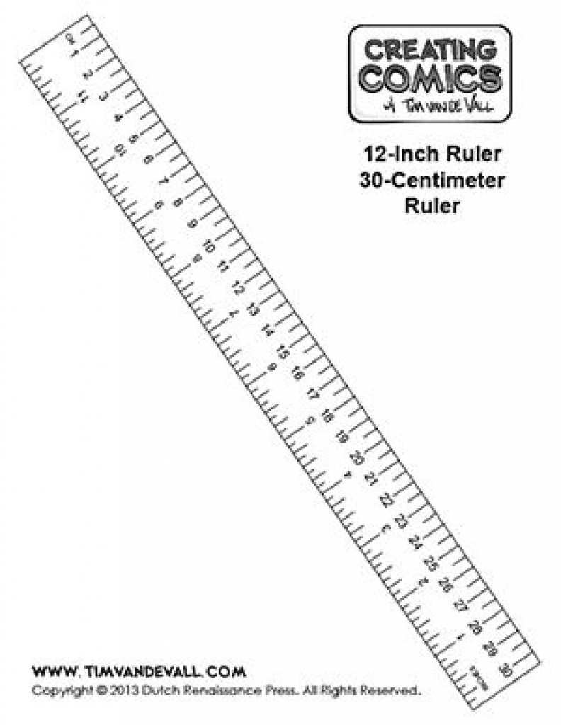 Here&amp;#039;s A Free Printable Ruler In Inches And Centimeters That You Can - Free Printable Ruler