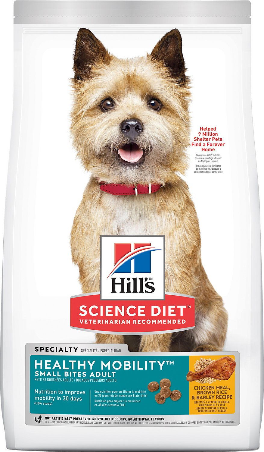 Hill&amp;#039;s Science Diet Adult Healthy Mobility Small Bites Chicken Meal - Free Printable Science Diet Dog Food Coupons