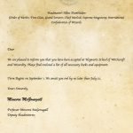 Hogwarts Acceptance Letter Envelope Template Printable Examples   Hogwarts Acceptance Letter Template Free Printable