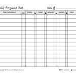 Homeschool Weekly Assignment Planner | A Counselor I Will Always Be   Free Printable Homework Assignment Sheets