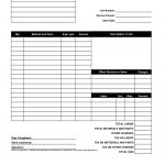 Hoover Receipts | Free Printable Service Invoice Template   Pdf   Free Printable Out Of Service Sign