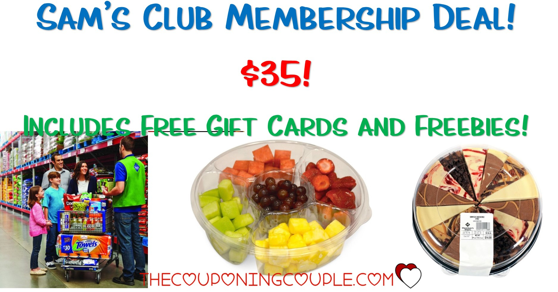 Hot Sams Club Membership Deal! $35! Includes Free Gift Cards + Freebies! - Free Printable Coupons For Fantastic Sams