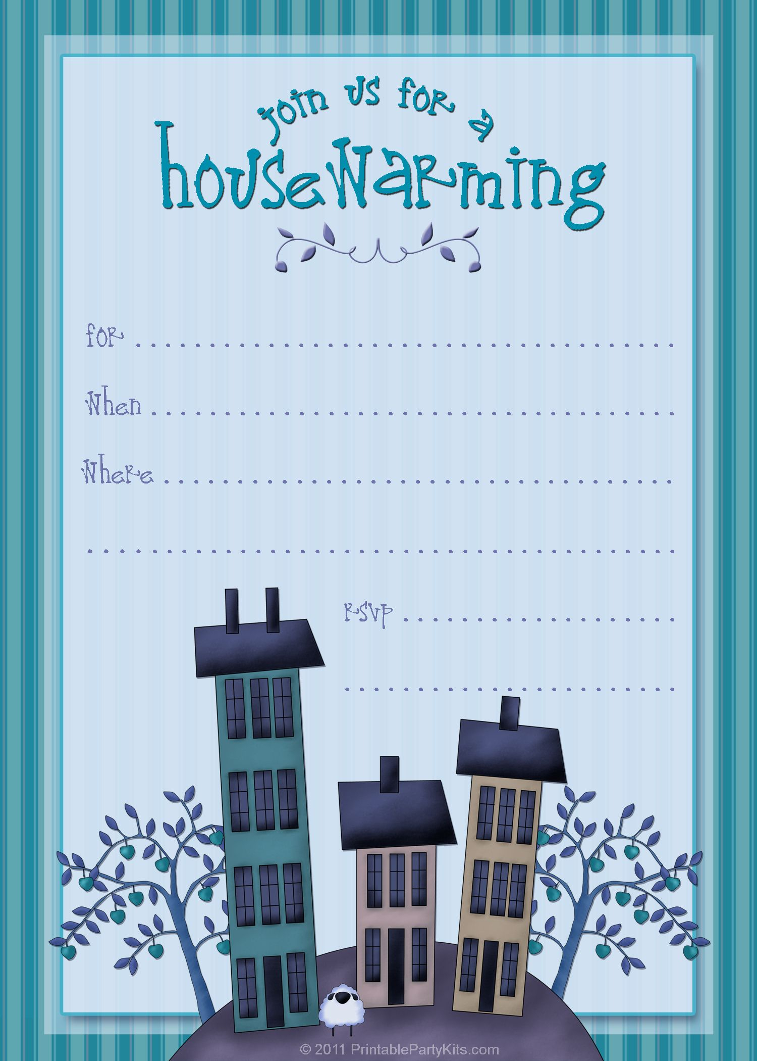 Housewarming Invite Template | Tanveer | Pinterest | Housewarming - Free Printable Housewarming Invitations Cards