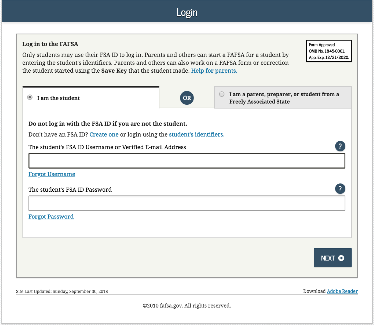 How To Complete The 2019-2020 Fafsa Application - Free Printable Fafsa Application Form