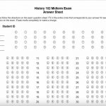 How To Create A Multiple Choice Test Answer Sheet In Word For Remark   Free Printable Multiple Choice Spelling Test Maker