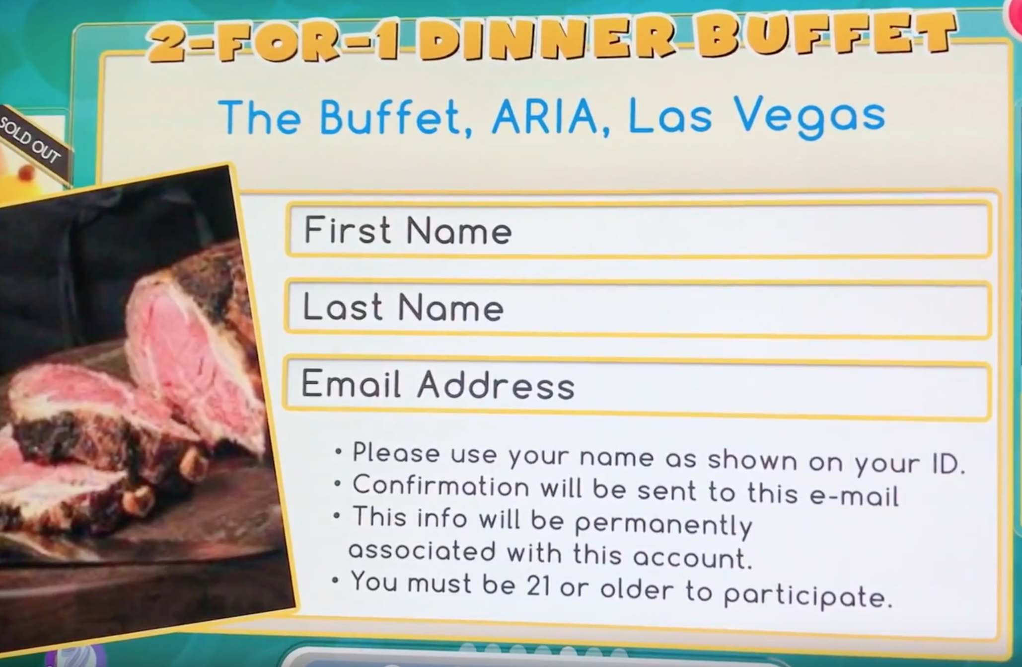 How To Get Aria Buffet Discount Pass Coupon - Mashew - Free Las Vegas Buffet Coupons Printable