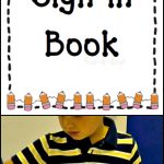 How To Make A Book With Free Printable Preschool Sign In Sheets   Free Printable Center Signs For Pre K