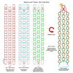 How To Make A Starburst Bracelet: 15+ Diy Instructions | Guide Patterns   Free Printable Loom Bracelet Patterns