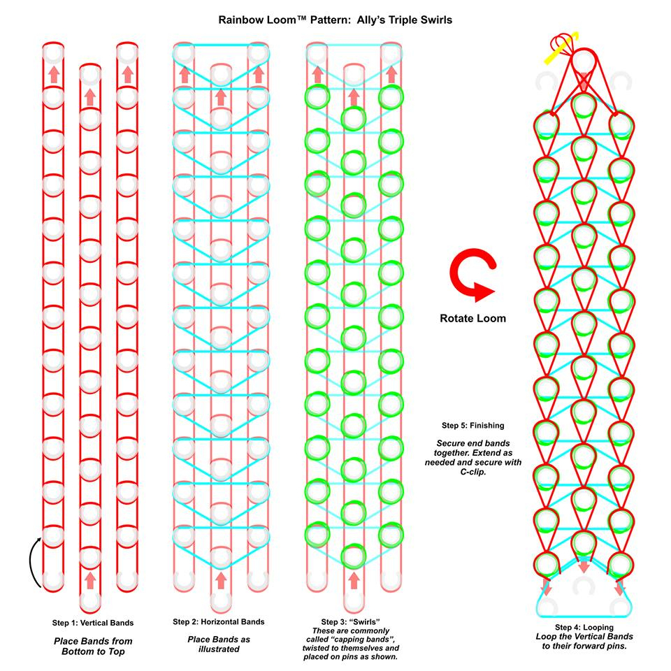 How To Make A Starburst Bracelet: 15+ Diy Instructions | Guide Patterns - Free Printable Loom Bracelet Patterns