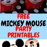 How To Make Mickey Mouse Inspired Party Favour Box With Free   Free Printable Mickey Mouse Decorations