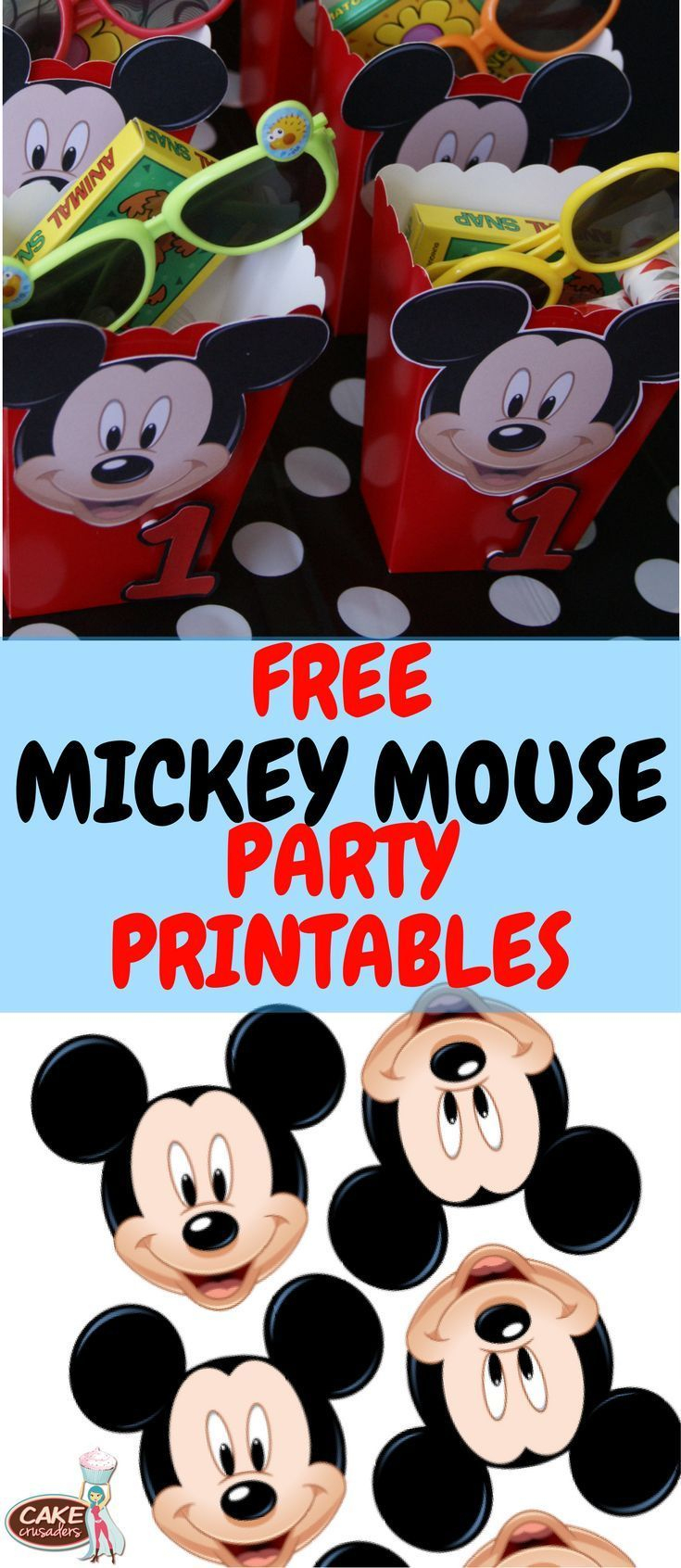 How To Make Mickey Mouse Inspired Party Favour Box With Free - Free Printable Mickey Mouse Decorations