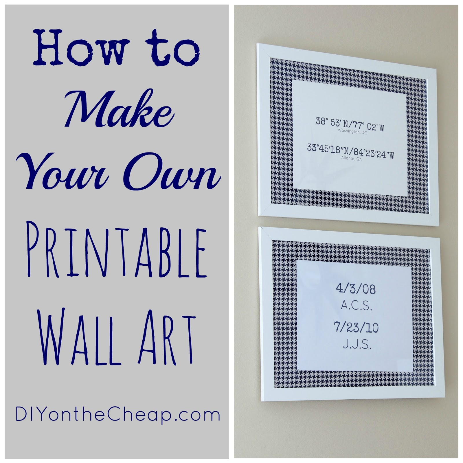 How To Make Your Own Printable Wall Art - Erin Spain - Free Printable Wall Art For Bathroom