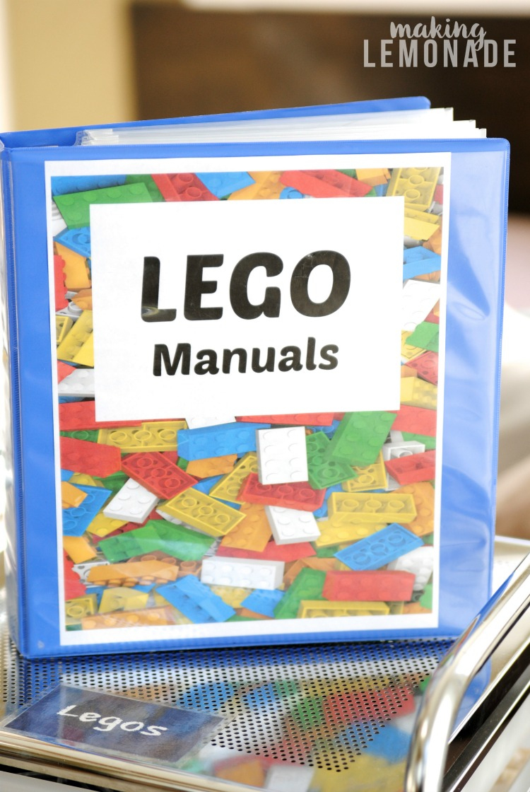 How To Organize Lego Manuals (+ Free Lego Printables!) - Free Printable Lego Instructions