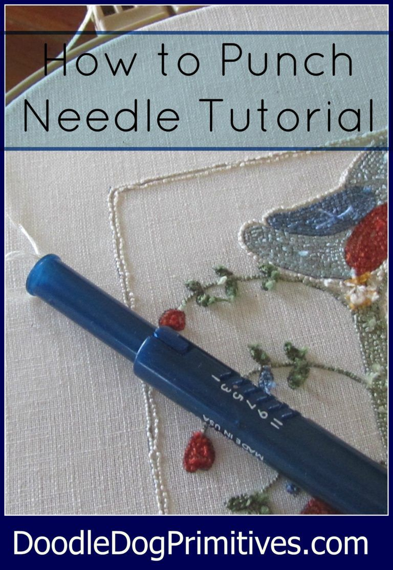 How To Punch Needle Series #1: Tracing The Pattern | Crochet - Free Printable Punch Needle Patterns