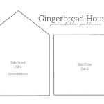 I Knead To Bake: Gingerbread Houses 2014 + Free Printable Pattern   Gingerbread Template Free Printable