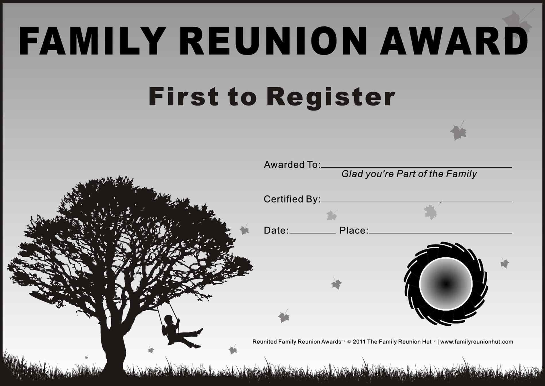 Ideas For Certificates Kids At Prayer Is A Free Certificates Family - Free Printable Family Reunion Awards