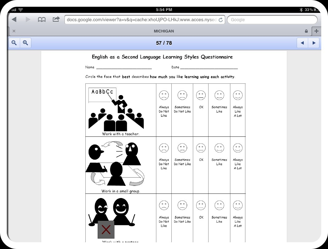 Identifying Student Learning Styles | All Access Pass - Free Learning Style Inventory For Students Printable