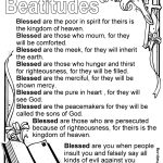 Image Result For Beatitudes For Kids Free Printable | Kids   Free Printable Children&#039;s Church Curriculum