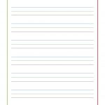 Inspirational Free Printable Lined Paper For Kids Writing | Chart   Free Printable Lined Paper