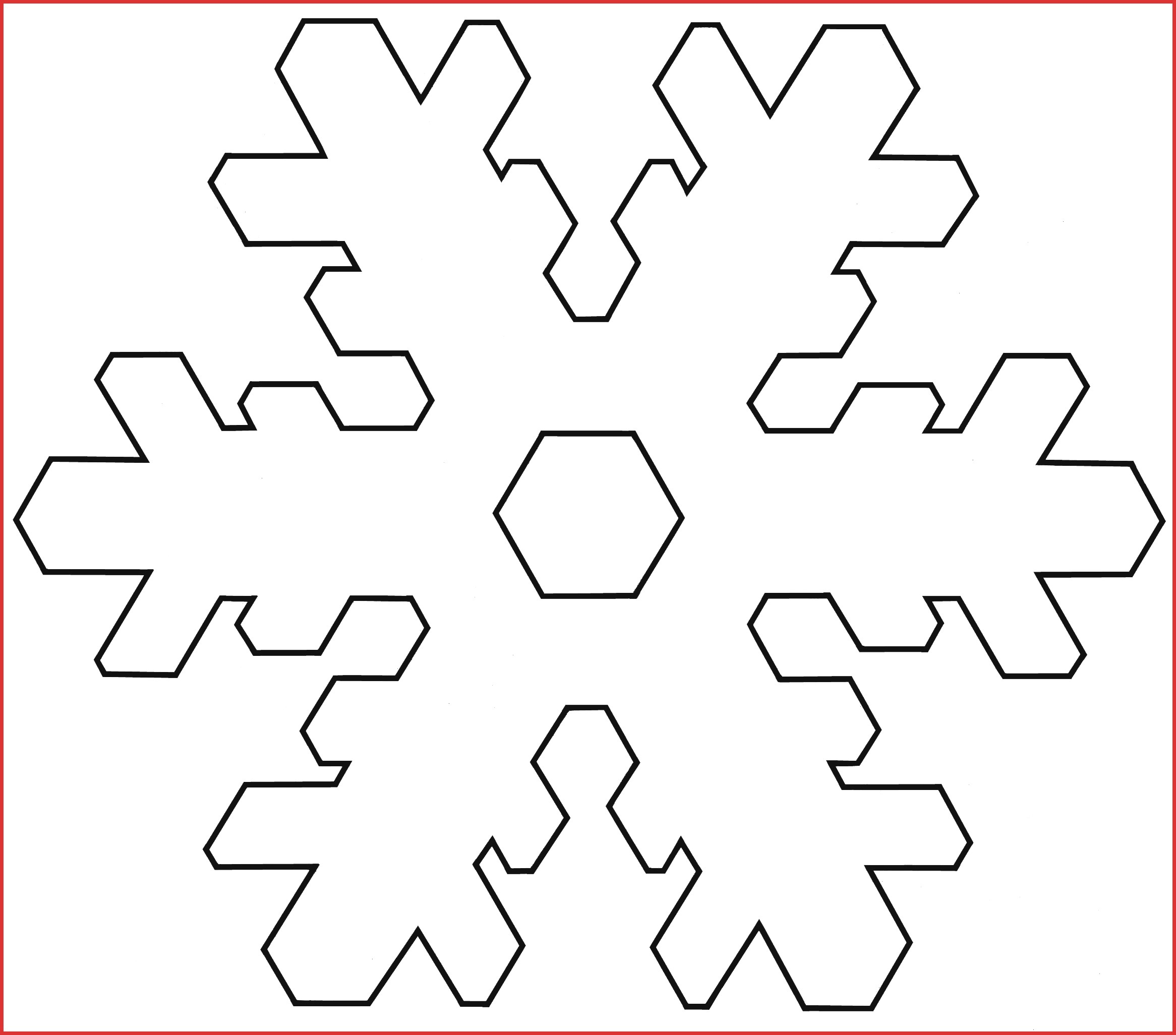 Inspirational Printable Snowflakes | Cobble Usa - Free Printable Snowflake Patterns