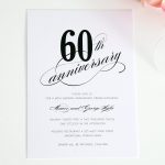 Invitation. 60Th Wedding Anniversary Invitations Free Templates   Free Printable 60Th Wedding Anniversary Invitations